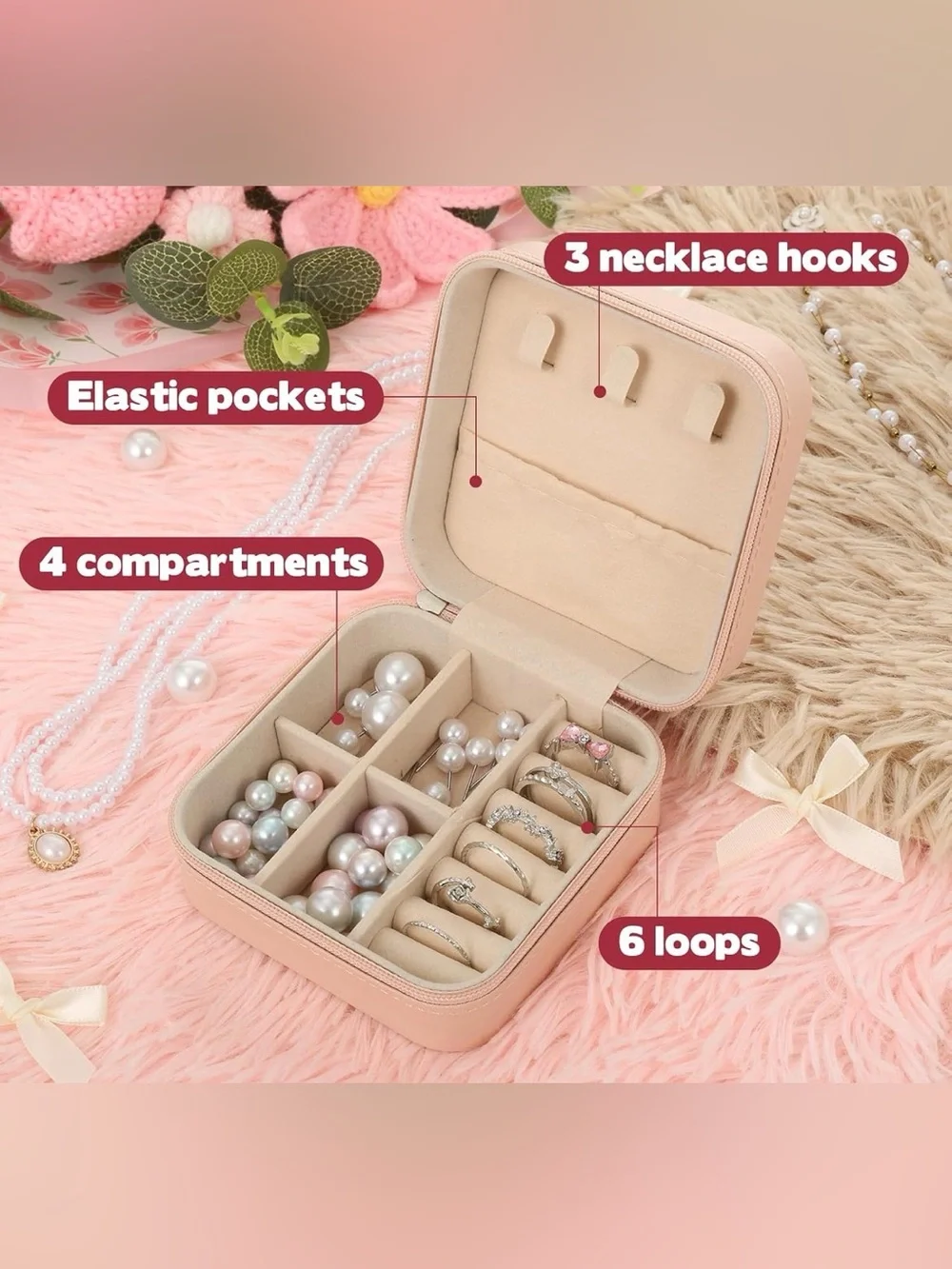 First Holy Communion Keepsake Box - Blush Pink